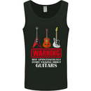 May Start Talking About Guitars Guitarist Mens Vest Tank Top Black
