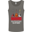 May Start Talking About Guitars Guitarist Mens Vest Tank Top Charcoal