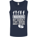 May Start Talking About Guitars Guitarist Mens Vest Tank Top Navy Blue