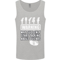 May Start Talking About Guitars Guitarist Mens Vest Tank Top Sports Grey