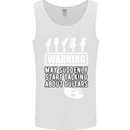 May Start Talking About Guitars Guitarist Mens Vest Tank Top White