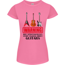 May Start Talking About Guitars Guitarist Womens Petite Cut T-Shirt Azalea