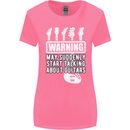 May Start Talking About Guitars Guitarist Womens Wider Cut T-Shirt Azalea