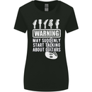 May Start Talking About Guitars Guitarist Womens Wider Cut T-Shirt Black