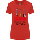 May Start Talking About Guitars Guitarist Womens Wider Cut T-Shirt Red