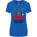May Start Talking About Guitars Guitarist Womens Wider Cut T-Shirt Royal Blue