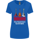 May Start Talking About Guitars Guitarist Womens Wider Cut T-Shirt Royal Blue