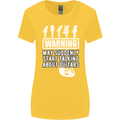 May Start Talking About Guitars Guitarist Womens Wider Cut T-Shirt Yellow