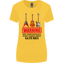 May Start Talking About Guitars Guitarist Womens Wider Cut T-Shirt Yellow
