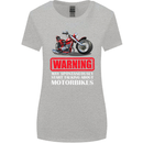 May Start Talking About Motorbikes Funny Womens Wider Cut T-Shirt Sports Grey
