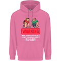 May Start Talking About Rugby Player Funny Mens 80% Cotton Hoodie Azelea