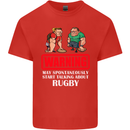 May Start Talking About Rugby Player Funny Mens Cotton T-Shirt Tee Top Red