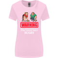 May Start Talking About Rugby Player Funny Womens Wider Cut T-Shirt Light Pink