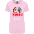 May Start Talking About Rugby Player Funny Womens Wider Cut T-Shirt Light Pink