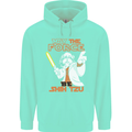 May the Force Be Shih Tzu Funny Dog Childrens Kids Hoodie Peppermint