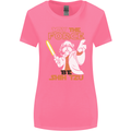 May the Force Be Shih Tzu Funny Dog Womens Wider Cut T-Shirt Azalea