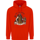 May the Norse Be With You Funny Viking Childrens Kids Hoodie Bright Red