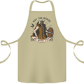 May the Norse Be With You Funny Viking Cotton Apron 100% Organic Khaki