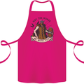 May the Norse Be With You Funny Viking Cotton Apron 100% Organic Pink