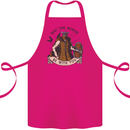 May the Norse Be With You Funny Viking Cotton Apron 100% Organic Pink