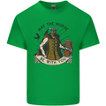 May the Norse Be With You Funny Viking Kids T-Shirt Childrens Irish Green