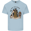 May the Norse Be With You Funny Viking Kids T-Shirt Childrens Light Blue