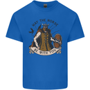 May the Norse Be With You Funny Viking Kids T-Shirt Childrens Royal Blue