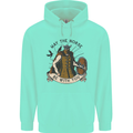 May the Norse Be With You Funny Viking Mens 80% Cotton Hoodie Peppermint