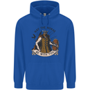 May the Norse Be With You Funny Viking Mens 80% Cotton Hoodie Royal Blue