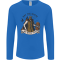 May the Norse Be With You Funny Viking Mens Long Sleeve T-Shirt Royal Blue
