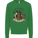 May the Norse Be With You Funny Viking Mens Sweatshirt Jumper Irish Green