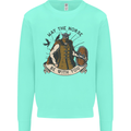 May the Norse Be With You Funny Viking Mens Sweatshirt Jumper Peppermint