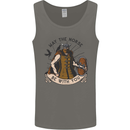 May the Norse Be With You Funny Viking Mens Vest Tank Top Charcoal