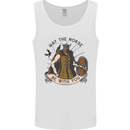 May the Norse Be With You Funny Viking Mens Vest Tank Top White