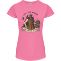 May the Norse Be With You Funny Viking Womens Petite Cut T-Shirt Azalea