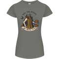 May the Norse Be With You Funny Viking Womens Petite Cut T-Shirt Charcoal