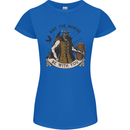 May the Norse Be With You Funny Viking Womens Petite Cut T-Shirt Royal Blue