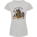 May the Norse Be With You Funny Viking Womens Petite Cut T-Shirt Sports Grey