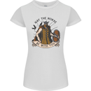 May the Norse Be With You Funny Viking Womens Petite Cut T-Shirt White