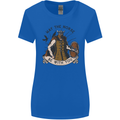 May the Norse Be With You Funny Viking Womens Wider Cut T-Shirt Royal Blue