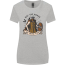 May the Norse Be With You Funny Viking Womens Wider Cut T-Shirt Sports Grey