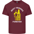 Me and Beer Best Friends Forever Funny Mens Cotton T-Shirt Tee Top Maroon