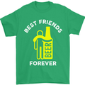 Me and Beer Best Friends Forever Funny Mens T-Shirt Cotton Gildan Irish Green