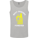 Me and Beer Best Friends Forever Funny Mens Vest Tank Top Sports Grey