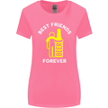 Me and Beer Best Friends Forever Funny Womens Wider Cut T-Shirt Azalea