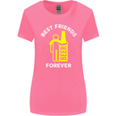 Me and Beer Best Friends Forever Funny Womens Wider Cut T-Shirt Azalea
