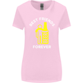 Me and Beer Best Friends Forever Funny Womens Wider Cut T-Shirt Light Pink