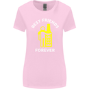 Me and Beer Best Friends Forever Funny Womens Wider Cut T-Shirt Light Pink