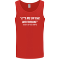 Me or the Motorbike Said My Ex-Wife Biker Mens Vest Tank Top Red