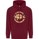 Mechanic Here Because You Broke Something Childrens Kids Hoodie Maroon